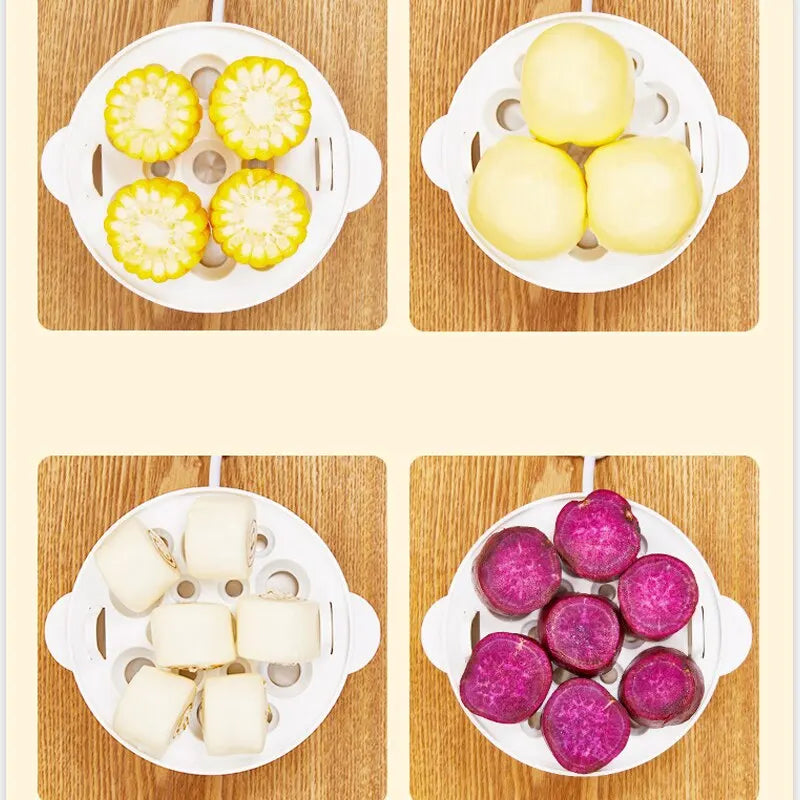 Cuiseur a oeufs et legume electrique