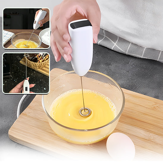 Mini fouet Electric sans fil pour café, cappuccino et œufs