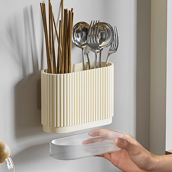 pot pour ustensiles de cuisine lavable