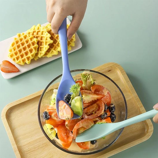spatule de cuisine en silicone