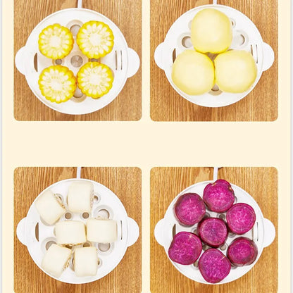 Cuiseur a oeufs et legume electrique