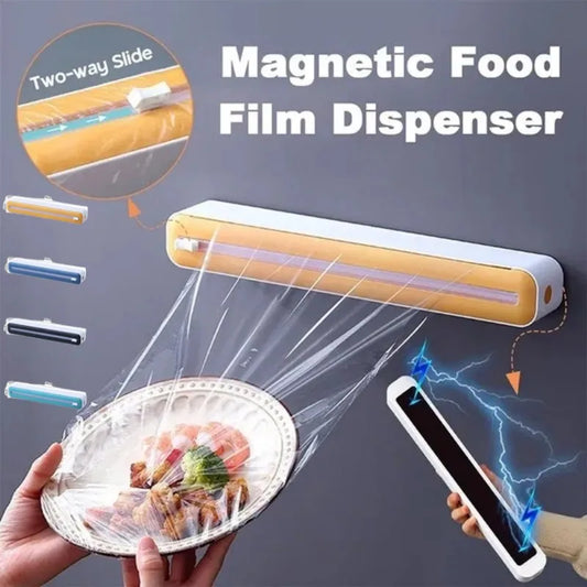 Distributeur coupe-film alimentaire étirable, curseur en aluminium.