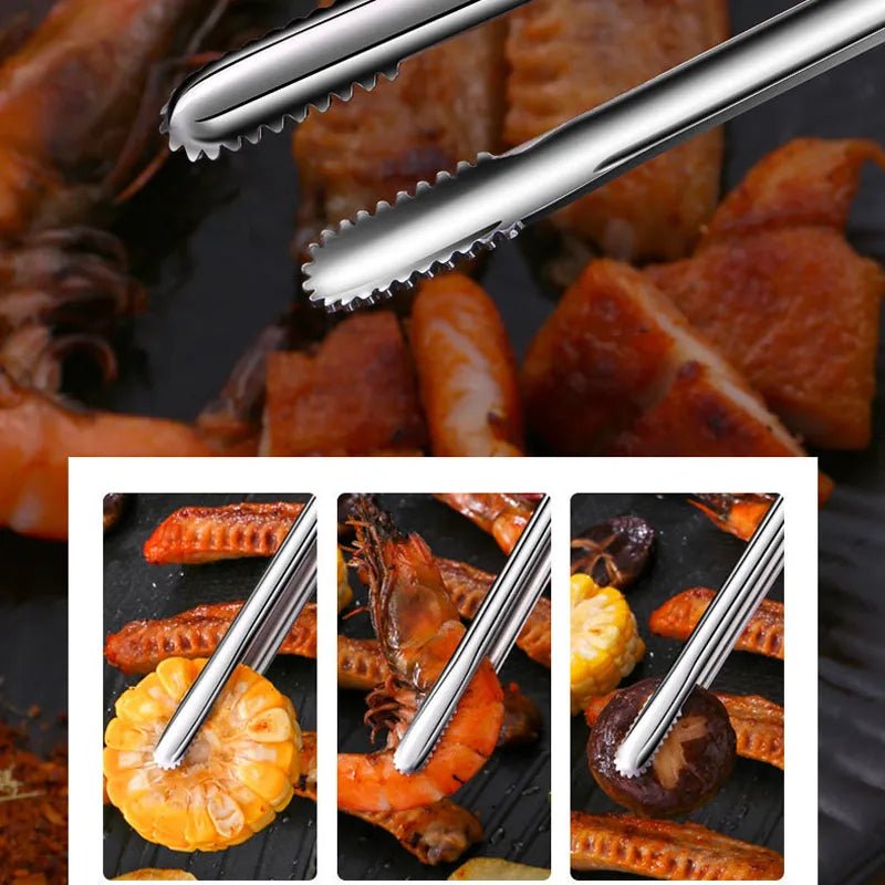 Grillax™ - Pince Grillades Inox - Lacuisinepourtouts