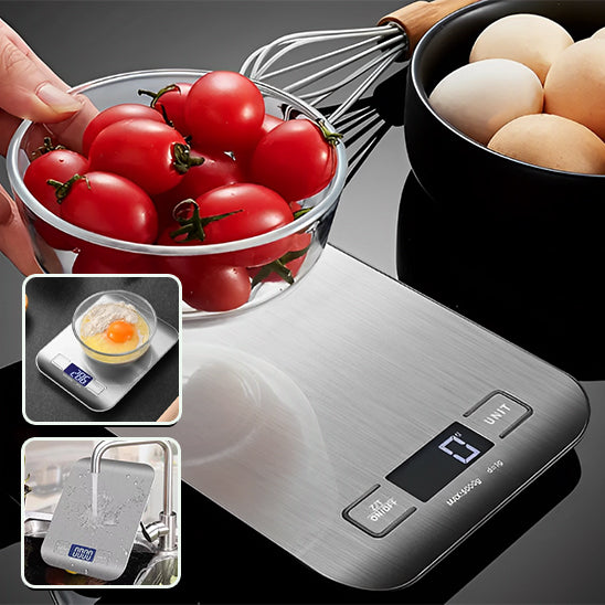 Balance de cuisine numérique multifonction, portable, affichage LCD, chargement USB, électronique, outils de mesure de cuisson