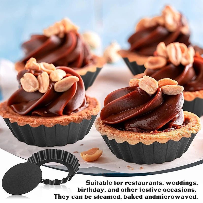moules à tartelettes antiadhésif