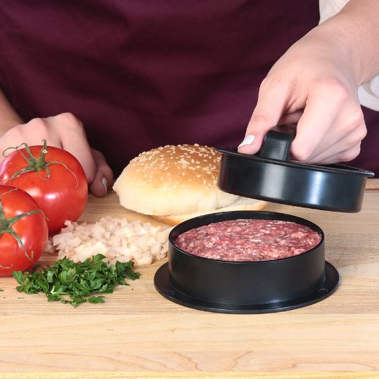 Presse à viande antiadhésive pour hamburgers, hamburgers farcis, presse à tarte, moule, accessoire de cuisine. - Macuisinepourtous